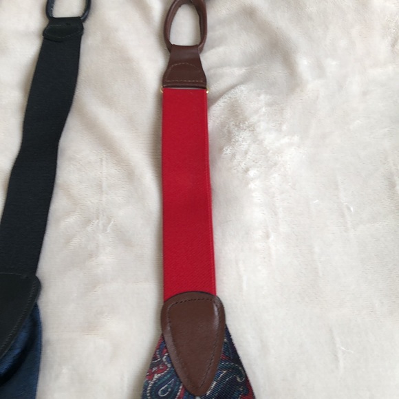 Braces(suspenders) vintage cloth as set or individual - Picture 2 of 9